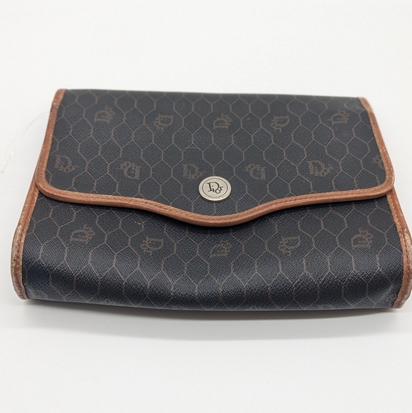 Dior Handbags - Christian Dior Vintage Monogram Clutch Shoulder Bag